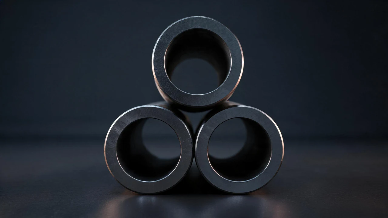 Large diameter heavy wall steel pipe sections banded for export
