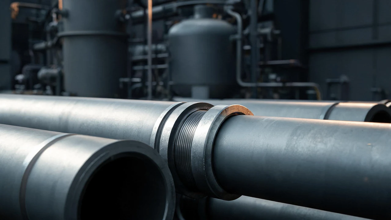 Heavy-wall OCTG casing and tubing with couplings in an industrial sour gas setting