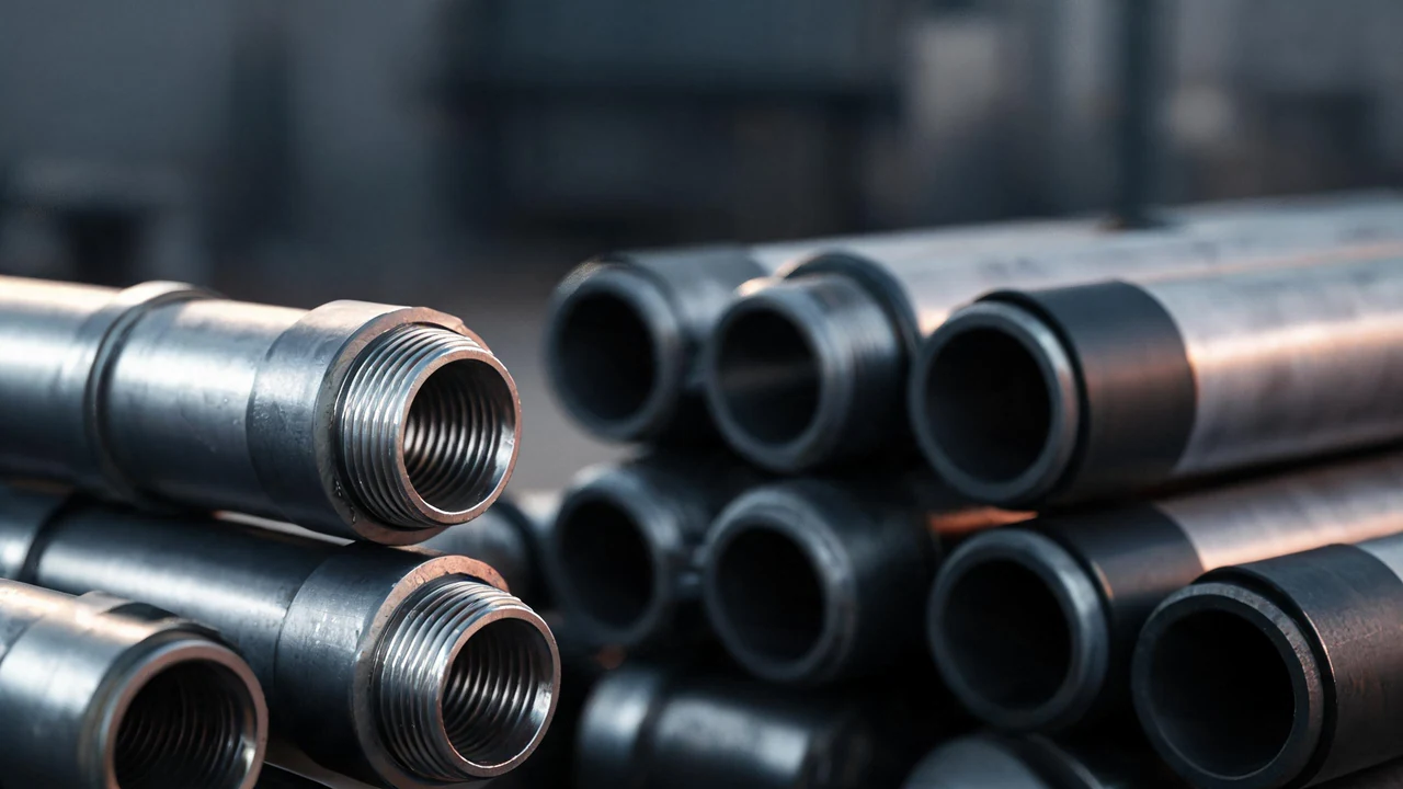 OCTG casing and tubing joints with threaded couplings and end protectors