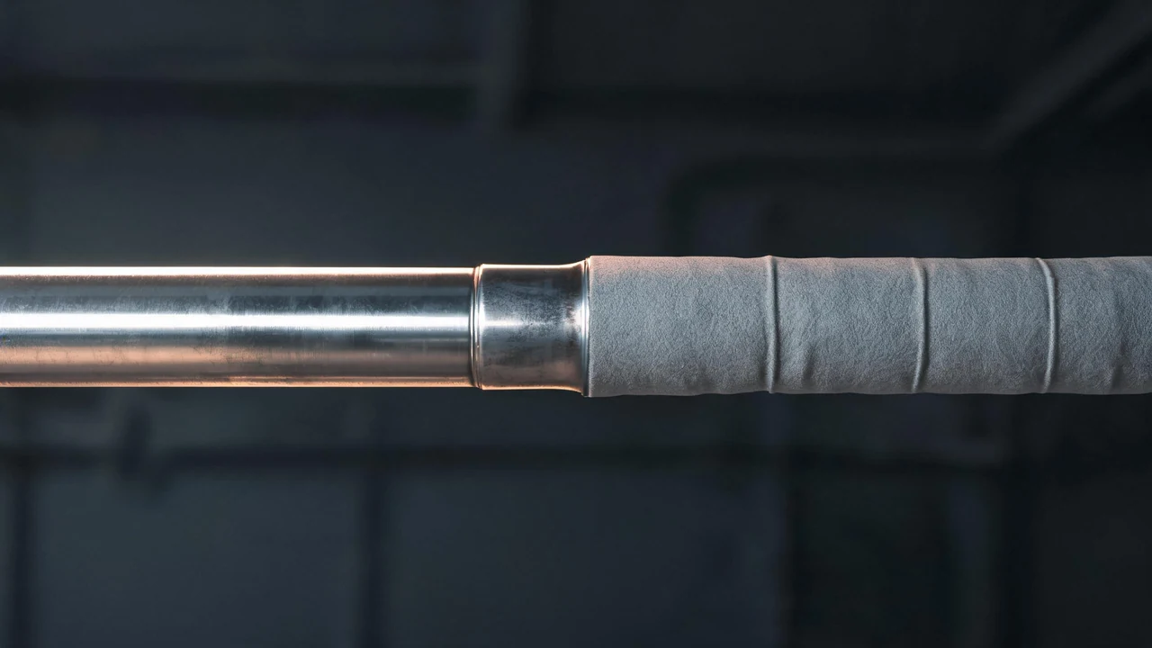 Chrome-molybdenum alloy steel pipe in a high-temperature steam line